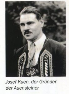 Josef Kuen - Gründer der Auensteiner